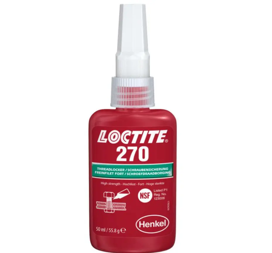 LOCTITE 270 Fijador de Roscas de Máxima Resistencia 50ML